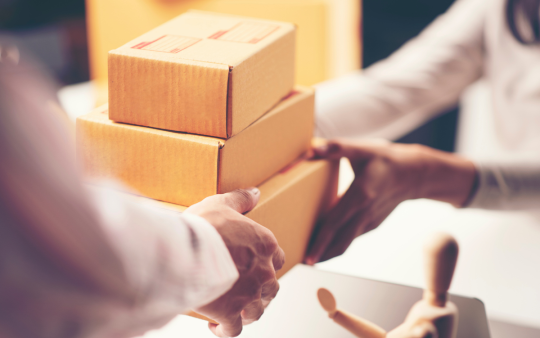 Couriers in action, highlighting the seamless sale of a courier business in South Dakota, Minnesota, Iowa, Nebraska, and Wisconsin with Meritus Group Business Brokerage.